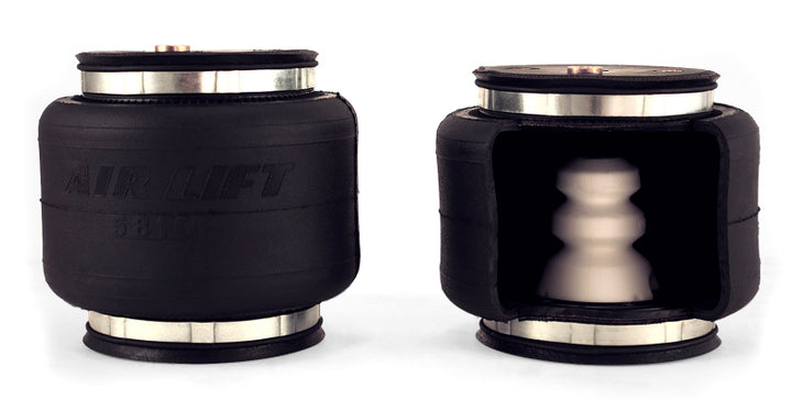 Air Lift Loadlifter 5000 Ultimate Rear Air Spring Kit for 90-95 Chevrolet G25/G30 Van - Bull Strap