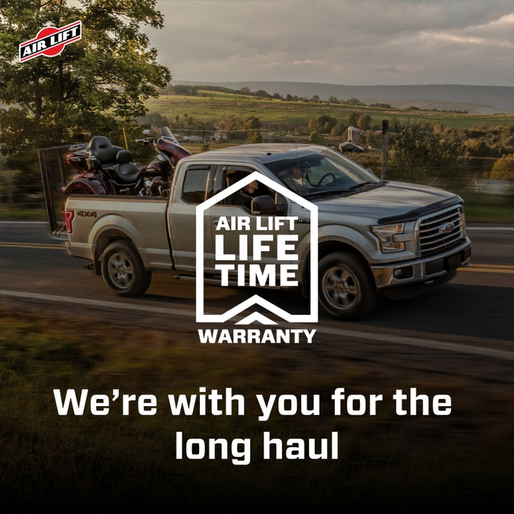 Air Lift Loadlifter 5000 for 2019 Chevrolet Silverado 1500 4WD - Bull Strap