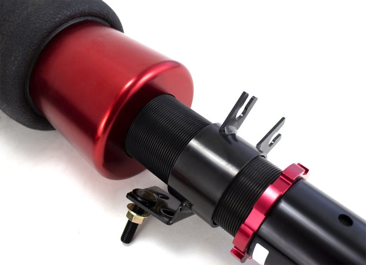 Air Lift Performance 08-14 Infiniti G37 / 09-16 Nissan 370Z Front Kit - Bull Strap