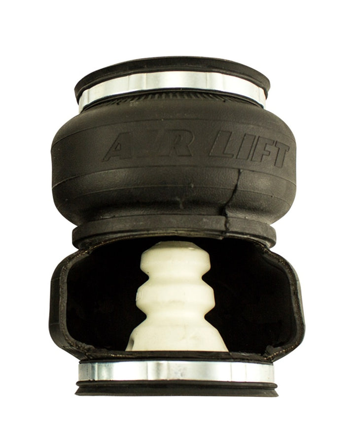 Air Lift Replacement Air Spring - Loadlifter 5000 Ultimate Bellows Type w/ internal Jounce Bumper - Bull Strap