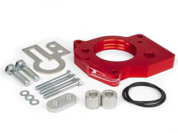 Airaid 04-06 Jeep Liberty 3.7L PowerAid TB Spacer - Bull Strap