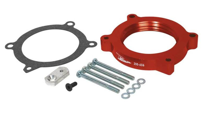 Airaid 07-13 Avalanche/Sierra/Silverado 4.8/5.3/6.0L PowerAid TB Spacer - Bull Strap
