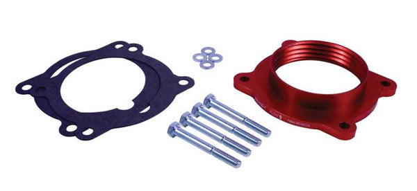 Airaid 08-13 GM 3.0/3.6L V6 Car/Truck/SUV / 08-13 CTS / 13 ATS 3.0/3.6L PowerAid TB Spacer - Bull Strap