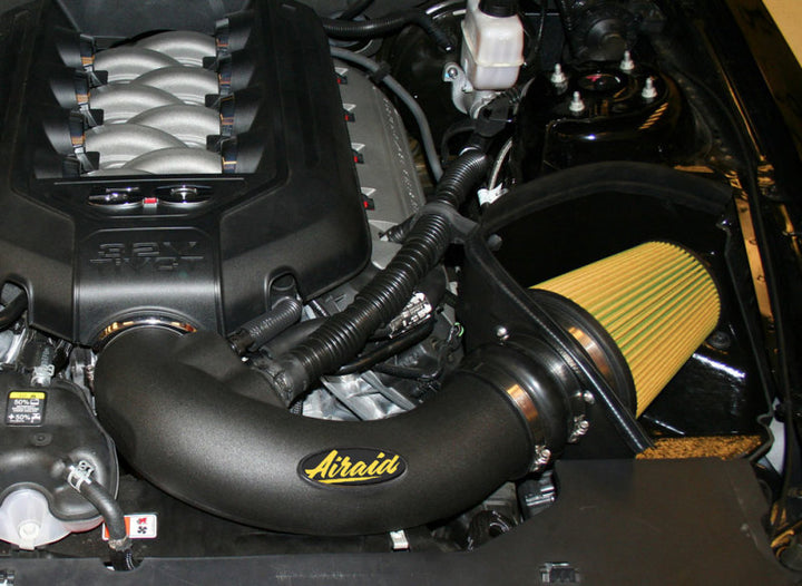 Airaid 11-14 Ford Mustang GT 5.0L MXP Intake System w/ Tube - Bull Strap