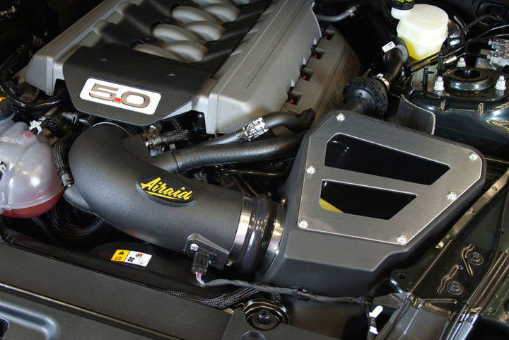 Airaid 15-17 Ford Mustang GT V8 5.0L F/I Performance Air Intake System - Bull Strap