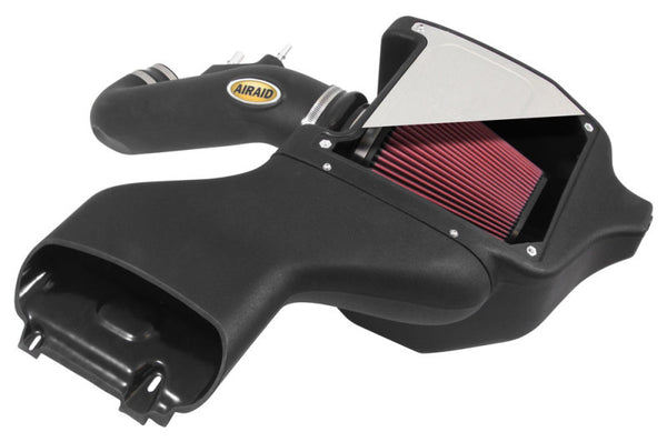 Airaid 2015 Ford F-150 5.0L V8 Cold Air Intake System w/ Black Tube (Oiled) - Bull Strap
