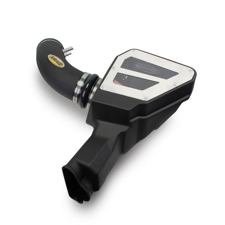 Airaid 2015 Ford Mustang 3.7L V6 Intake System (Oiled / Red Media) - Bull Strap