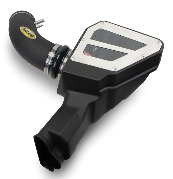 Airaid 2015 Ford Mustang 3.7L V6 Intake System (Oiled / Red Media) - Bull Strap