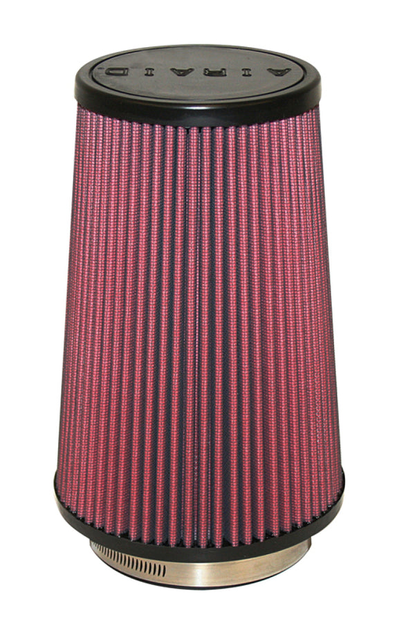 Airaid Universal Air Filter - Cone 4 x 6 x 4 5/8 x 9 w/ Short Flange - Bull Strap