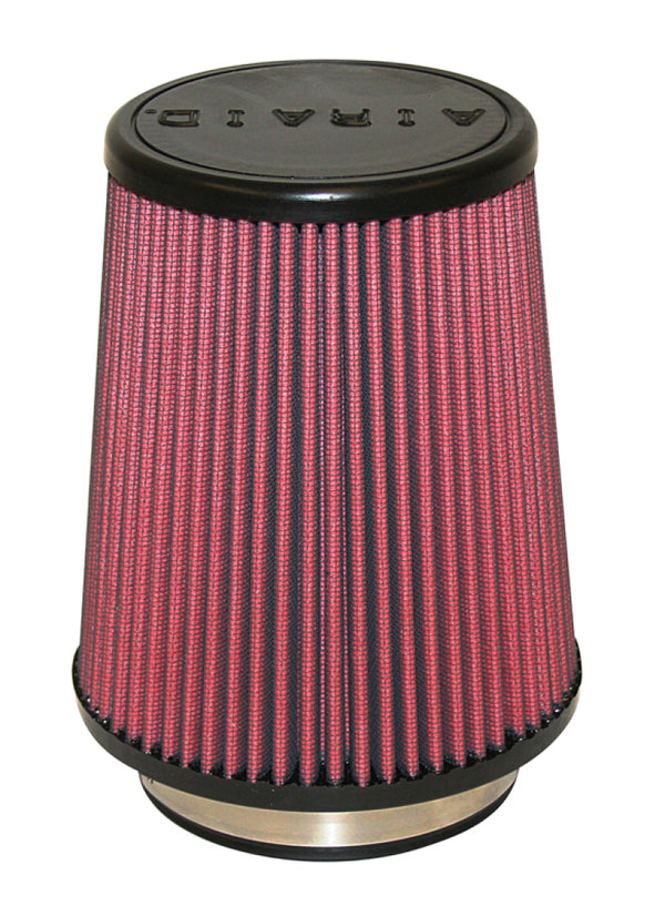 Airaid Universal Air Filter - Cone 4 x 7 x 4 5/8 x 7 w/ Short Flange - Bull Strap