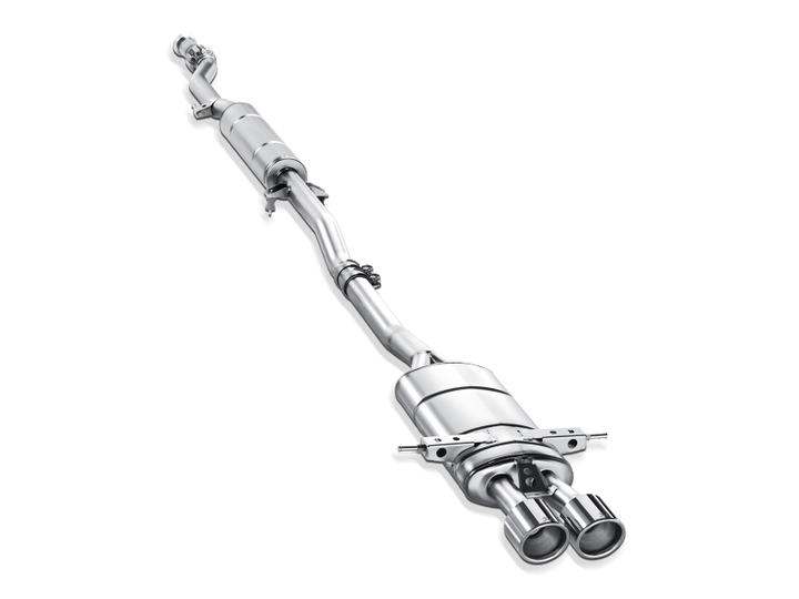 Akrapovic 07-14 MINI Cooper S (R56) / Cooper S Cabrio (R57) Evolution Line Cat Back (SS) (Req. Tips) - Bull Strap
