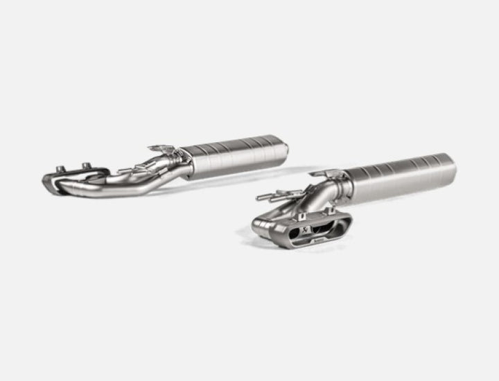 Akrapovic 2019 Mercedes-Benz G63 AMG Evolution Line (Titanium) - Bull Strap