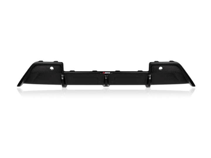 Akrapovic 2020 BMW X5M (F95)/X6M (F96) Rear Carbon Fiber Diffuser - High Gloss - Bull Strap