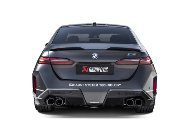 Akrapovic 2024+ BMW M5 (G90) Carbon Fiber Rear Trunk Lip - Bull Strap