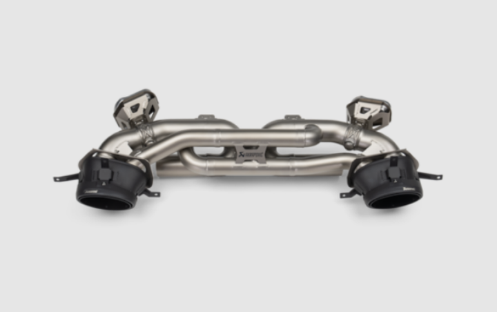 Akrapovic 2025 Porsche 911 992.2 Slip-On Line Titanium Exhaust - Bull Strap