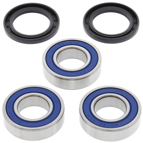 All Balls Racing 00-08 Suzuki RM125 Wheel Bearing Kit - Rear - Bull Strap