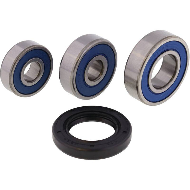 All Balls Racing 02-22 Kawasaki KLX110 Wheel Bearing Kit - Rear - Bull Strap