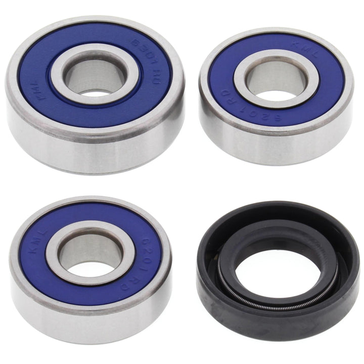 All Balls Racing 04-20 Honda CRF50F Wheel Bearing Kit - Rear - Bull Strap