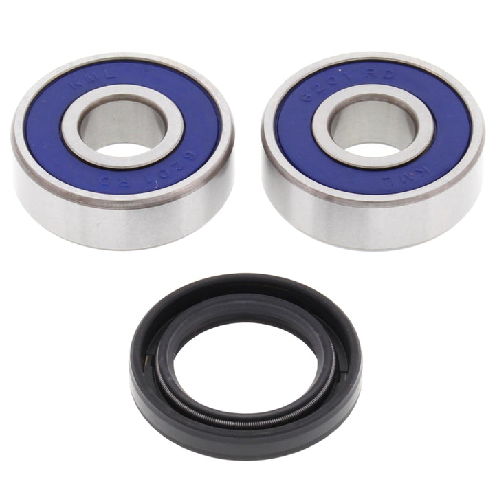 All Balls Racing 04-23 Honda CRF50F Wheel Bearing Kit - Front - Bull Strap