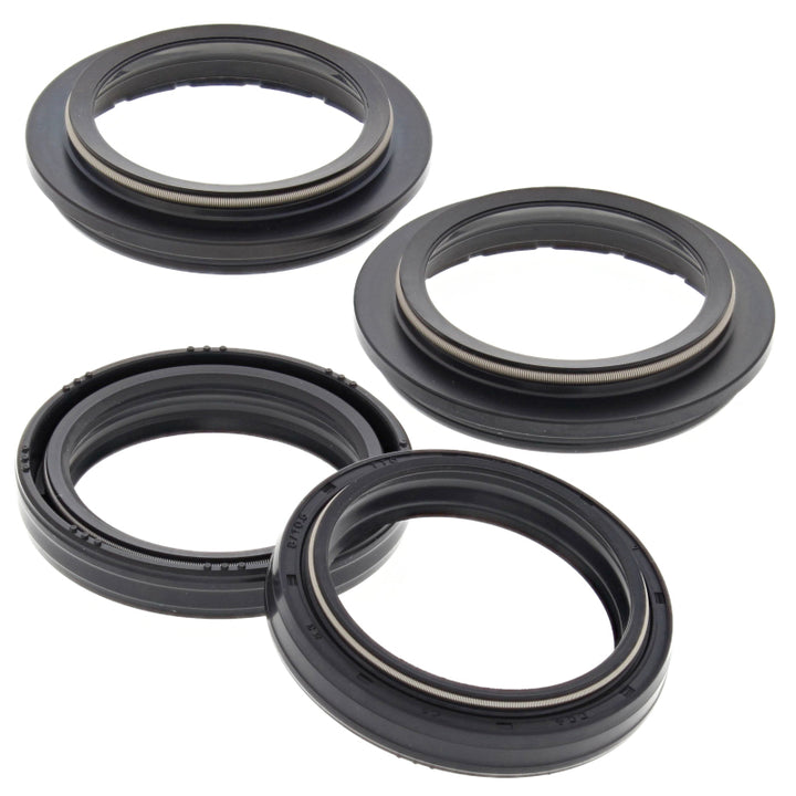 All Balls Racing 1990 Kawasaki KX125 Fork Oil Seal & Dust Seal Kit - Bull Strap