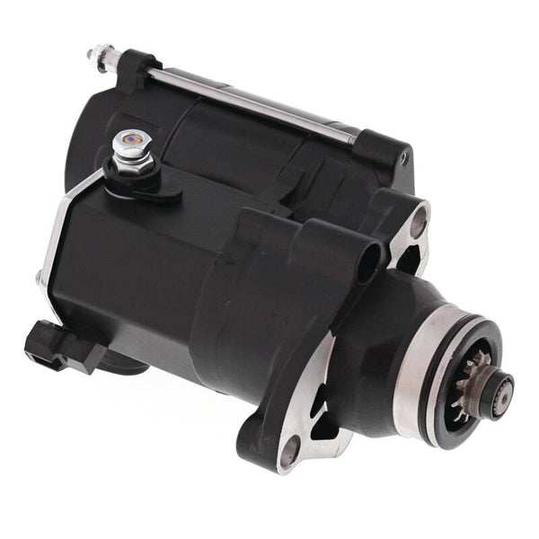 All Balls Racing 2006 Harley FXD Super Glide Starter Motor 1.4 Black - Bull Strap