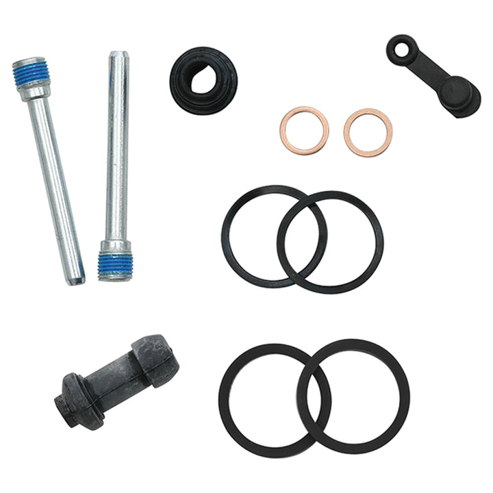 All Balls Racing 21-23 Kawasaki KLX300 SM Caliper Rebuild Kit - Front - Bull Strap