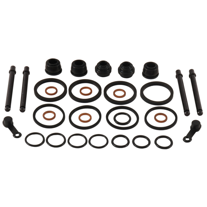 All Balls Racing 81-82 Honda GL500 Silver Wing Caliper Rebuild Kit Front - Bull Strap