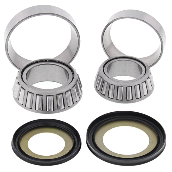 All Balls Racing 84-87 Kawasaki KXT250 Tecate Steering Bearing Kit - Bull Strap