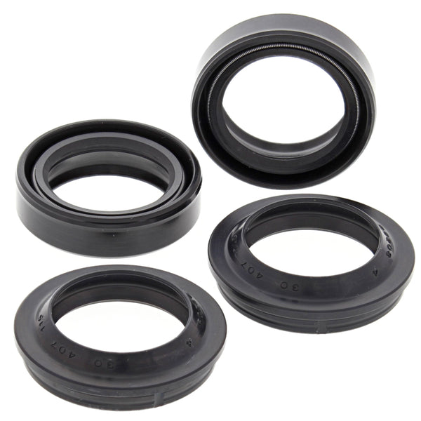 All Balls Racing 88-90 Yamaha DT50 Fork Oil Seal & Dust Seal Kit - Bull Strap