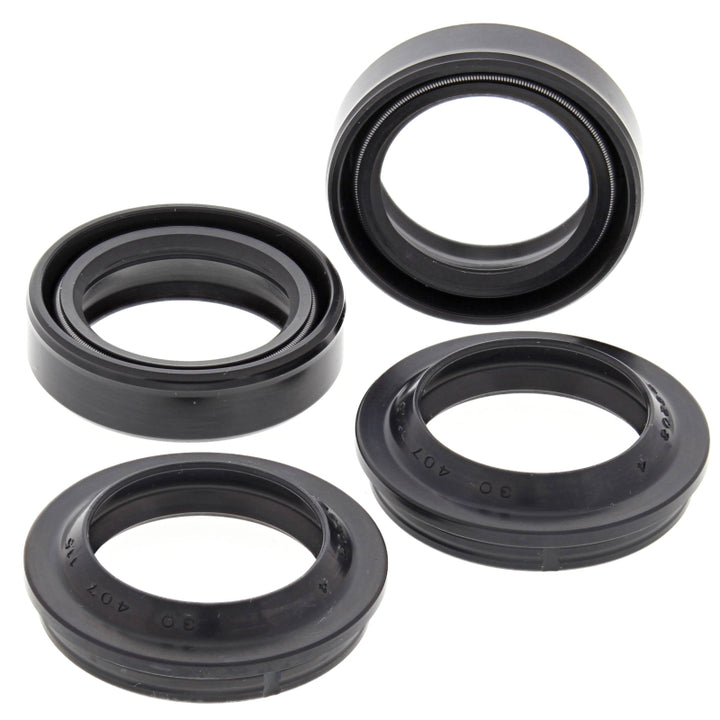 All Balls Racing 88-90 Yamaha DT50 Fork Oil Seal & Dust Seal Kit - Bull Strap