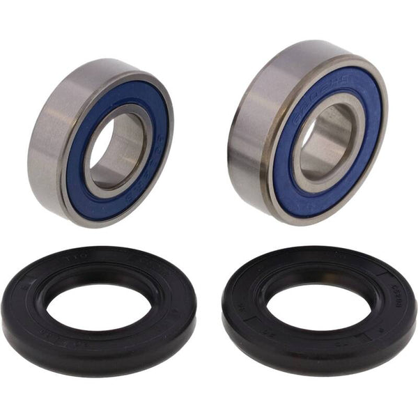 All Balls Racing 90-01 Suzuki RM80 Wheel Bearing Kit - Rear - Bull Strap