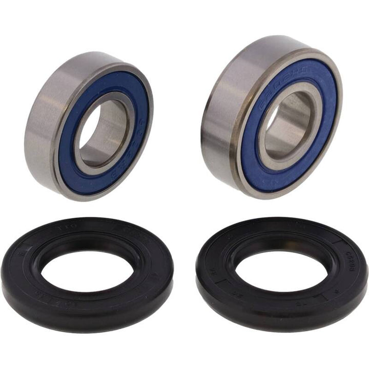 All Balls Racing 90-01 Suzuki RM80 Wheel Bearing Kit - Rear - Bull Strap