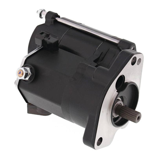 All Balls Racing 94-98 Harley FLHR Road King Starter Motor 1.4 Black - Bull Strap