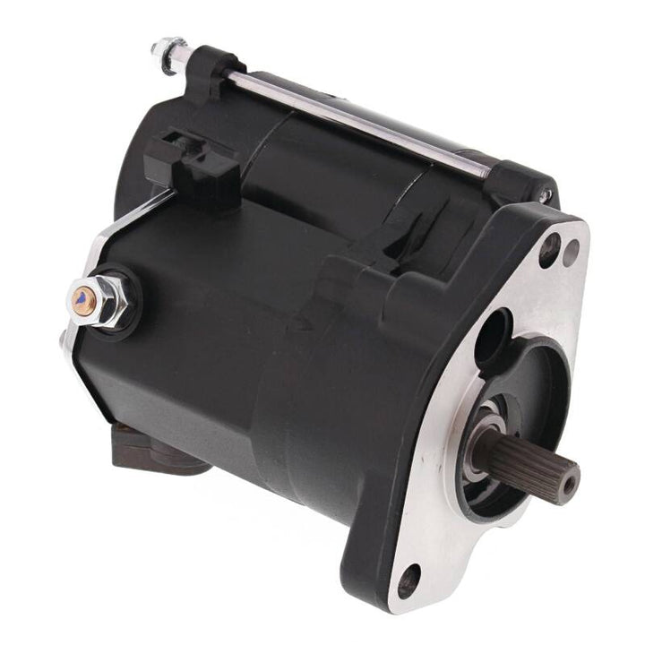 All Balls Racing 94-98 Harley FLHR Road King Starter Motor 1.4 Black - Bull Strap