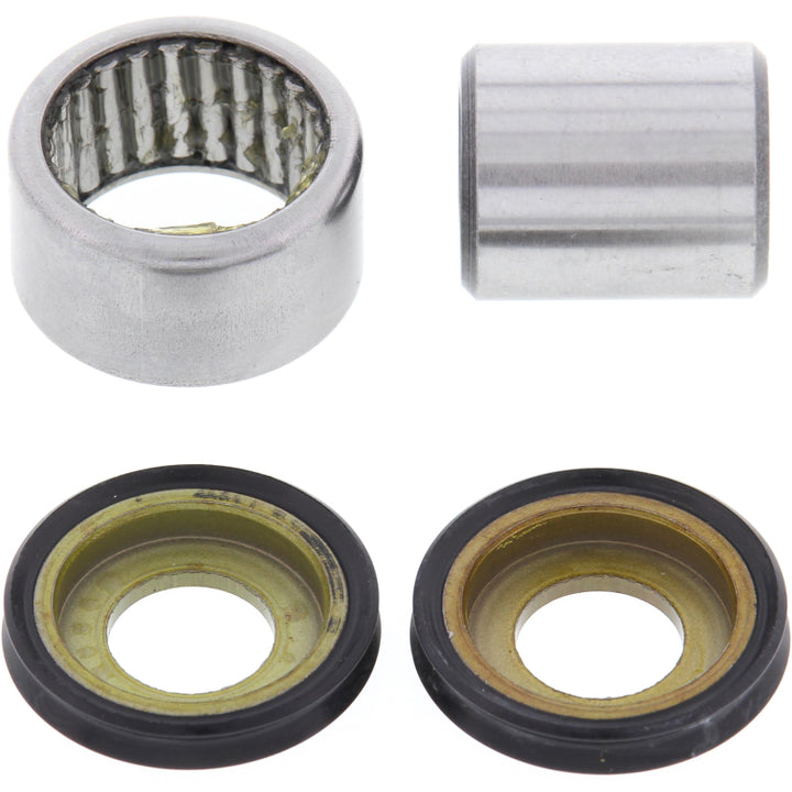 All Balls Racing 98-00 Kawasaki KX80 Upper - Rear Shock Bearing Kit - Bull Strap