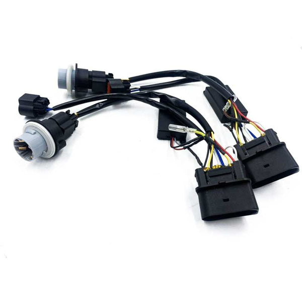 AlphaRex 13-18 Ram 1500 Wiring Adapter Stock Proj Headlight to AlphaRex Headlight Converters - Bull Strap