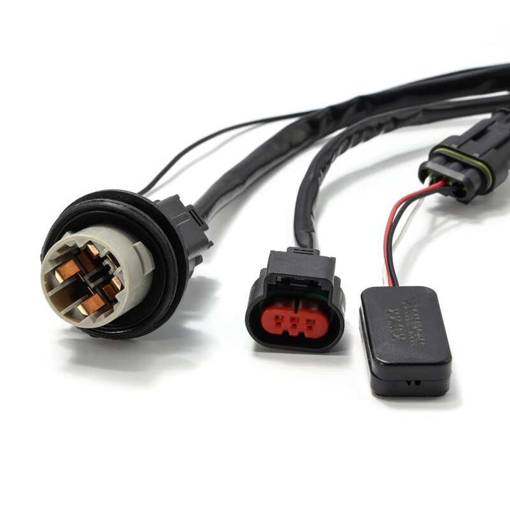 AlphaRex 13-18 Ram 1500 Wiring Adapter Stock Proj Headlight to AlphaRex Headlight Converters - Bull Strap