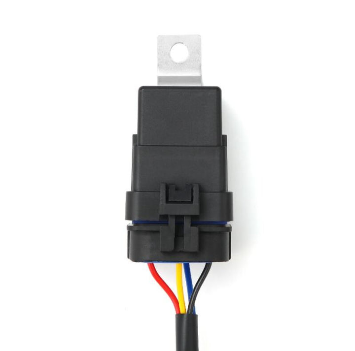 AlphaRex 16-18 GMC Sierra Stock LED Headlights to AlphaRex Projector Headlight Converters - Bull Strap