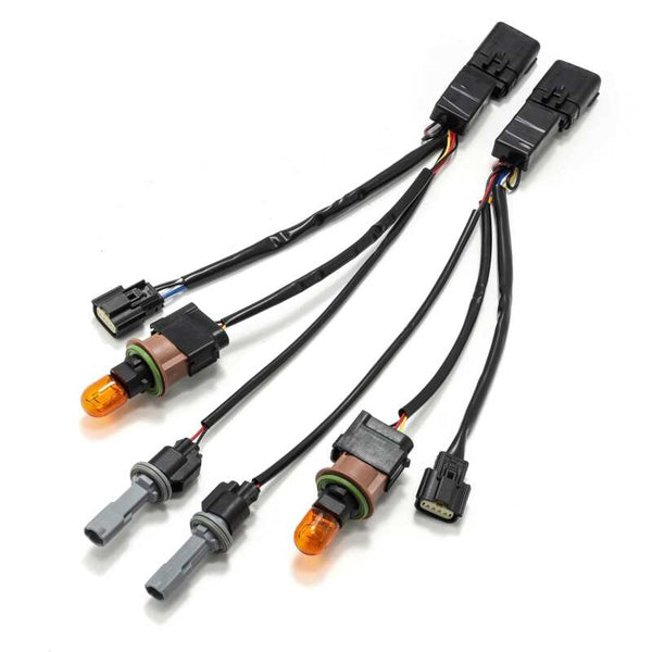 AlphaRex 17-20 Ford F-150 Raptor Wiring Adapter Stock LED Headlights to AlphaRex Headlight Converter - Bull Strap