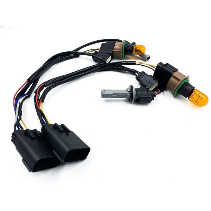 AlphaRex 17-20 Ford F-150 Raptor Wiring Adapter Stock LED Headlights to AlphaRex Headlight Converter - Bull Strap