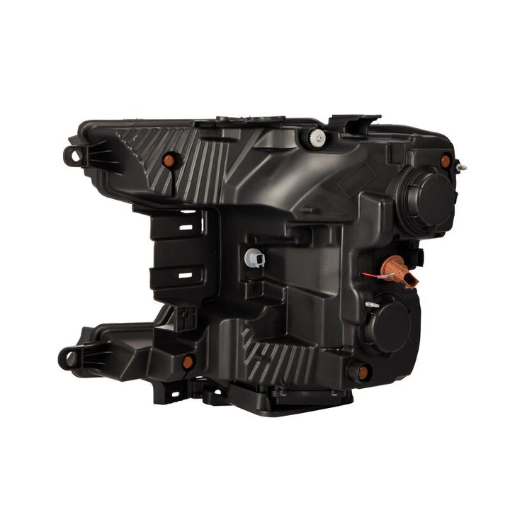 AlphaRex 18-20 Ford F-150 NOVA LED Proj Headlight Alpha Blk (14th Gen G2 Style) - Bull Strap