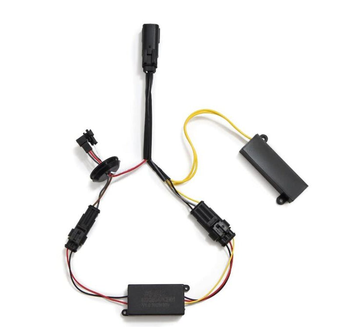 AlphaRex 19-22 Dodge Ram 2500/3500 Stock Halogen Taillight to ARX 09-18 Ram LUXX-Series Converters - Bull Strap