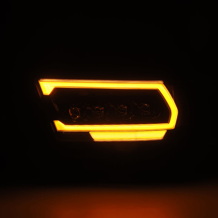 AlphaRex 19-23 Dodge Ram 1500 (No Clsc/Ltd/TRX) NOVA-Series LED Proj HL Alpha-Black (Converter Req.) - Bull Strap