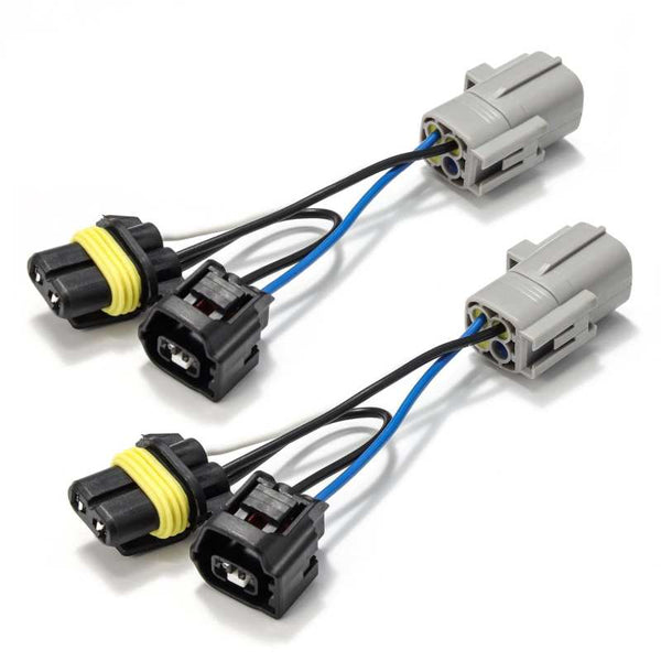 AlphaRex 2021 Toyota 4Runner Projector Headlights Converters - Bull Strap