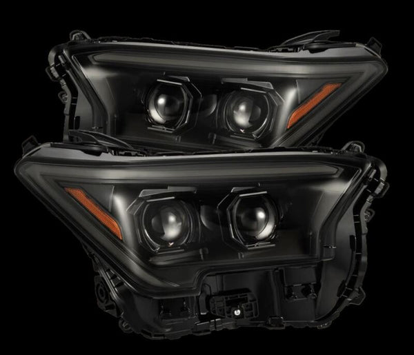 AlphaRex 2024 Toyota Tacoma LUXX-Series Projector Headlights - Bull Strap