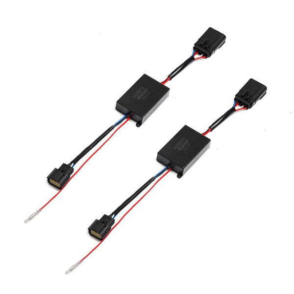 AlphaRex 21-22 Ford F-150 w/Factory LED Reflector Headlights to AR LED Proj Headlights Converters - Bull Strap