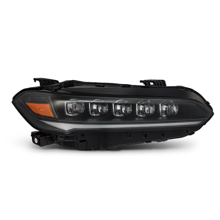 AlphaRex 22-25 Honda Civic NOVA LED Headlights - Black - Bull Strap