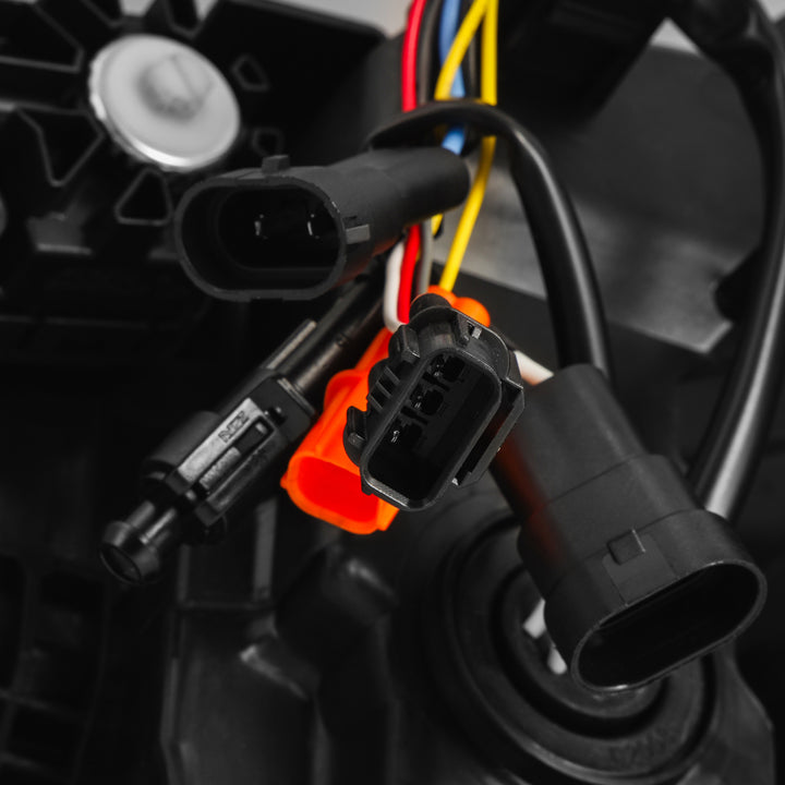 AlphaRex 22-25 Honda Civic NOVA LED Headlights - Black - Bull Strap