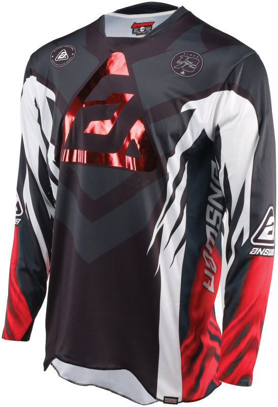 Answer 25 Elite Xotic Jersey Crimson/Black Youth - XL - Bull Strap