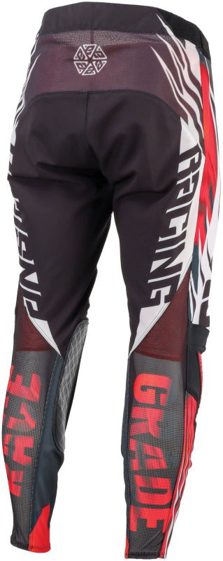 Answer 25 Elite Xotic Pants Crimson/Black Youth Size - 28 - Bull Strap